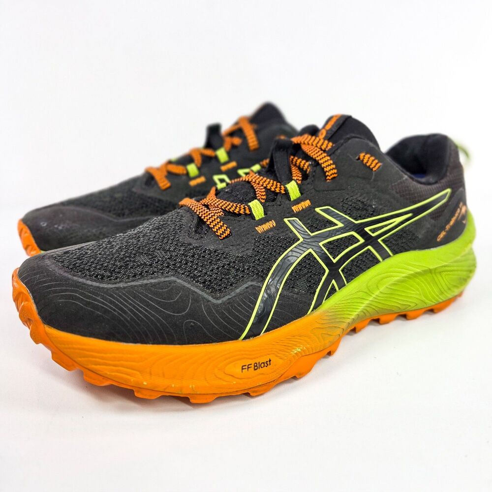 ASICS Gel-Trabuco 11 Black Orange Lime 1011B605 Men’s 8 / Women's 9.5